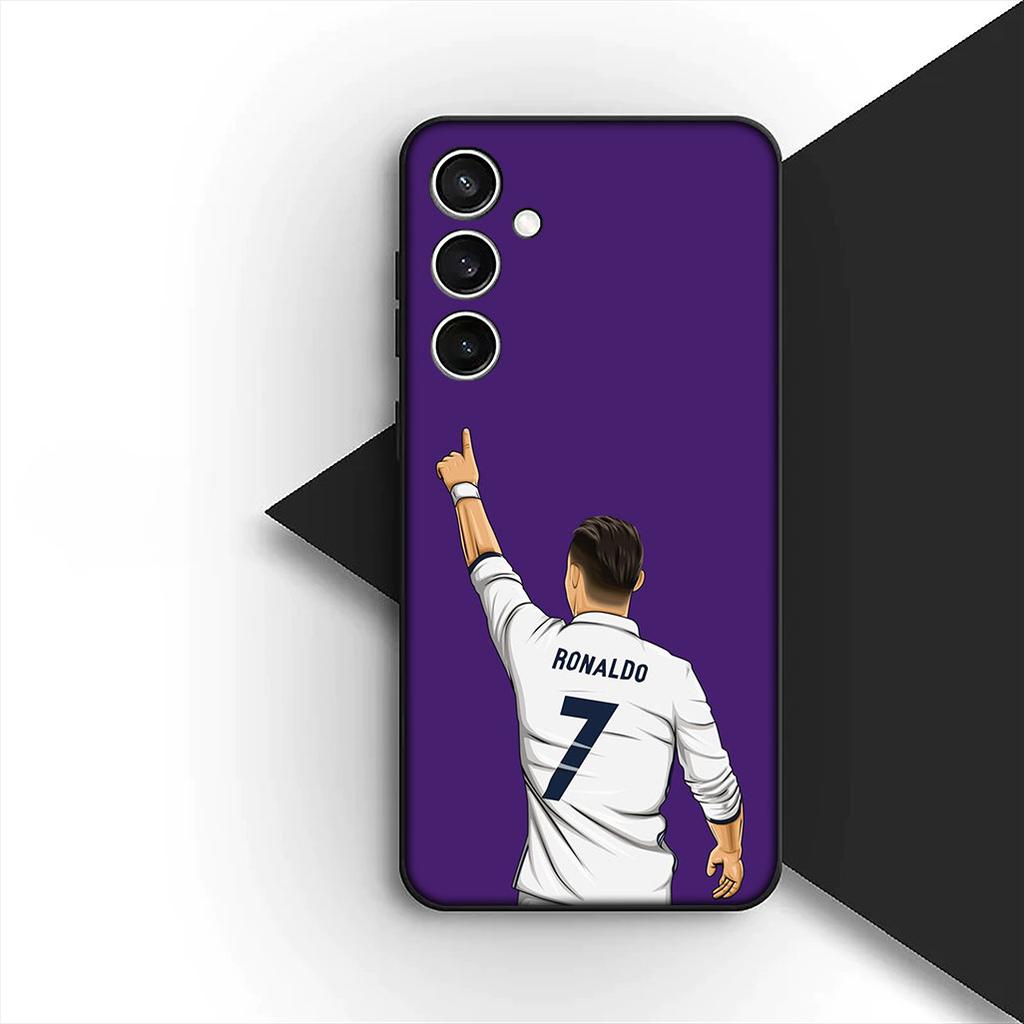 for Samsung Galaxy A35 A36 A55 A26 A05 A06 A14 A50 A51 A53 A54 A12 A13 A23 Phone Case Poster No7 Soccer No 5 7 Football No5