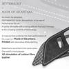 Betterhumz For Ford Mustang 2015-2023 Car Interior Door Pull Handle Switch Panel Made of Alcantara Trim Sticker Deco Accessories