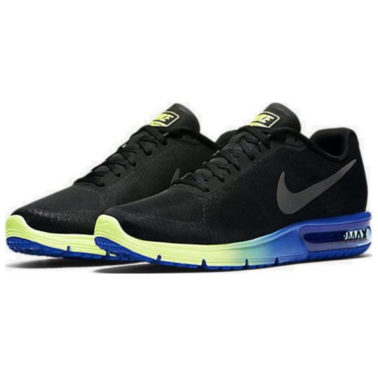Nike Air Max Sequent Fashion Comfortable Low-Top Casual Running Shoes Men sneaker Black 719912-015