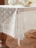 American Style Fresh Living Room Tablecloth Tea Table Cover Lace Design Non-Slip Beautiful Tablecloth For Dining Table