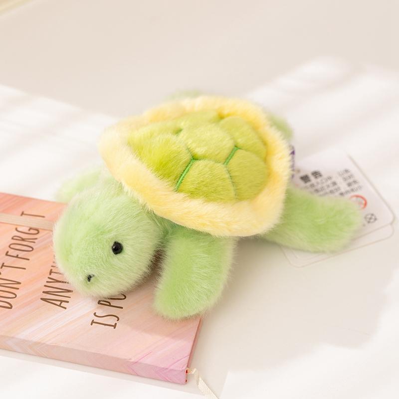 Cute Desktop Animal Plush Toy Set Magnetic Prone Cartoon Rabbit Panda Penguin Dog Cat Tortoise Soft Doll Funny Office Decor Gift