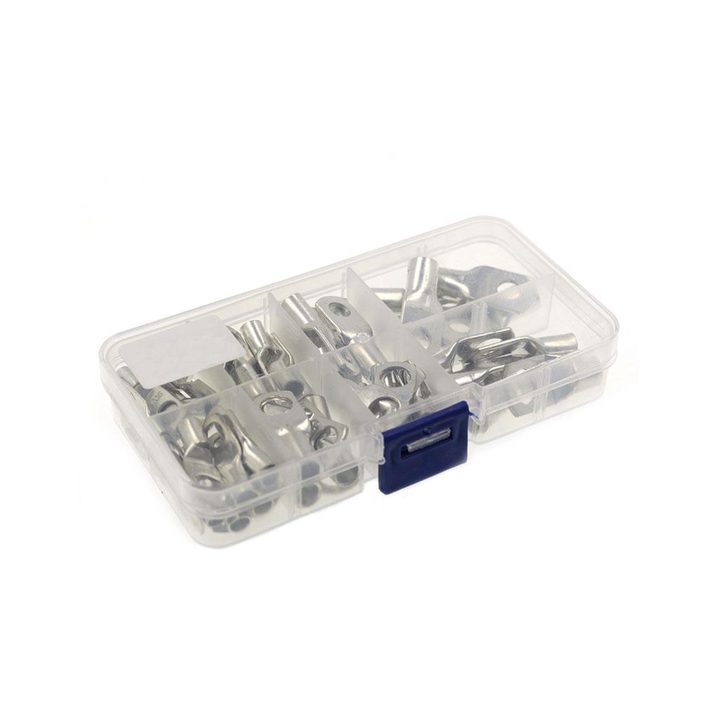 

Pack of 60 Battery Cable Terminal Universal Professional Electroplate Replacing Household Appliances Wire Connector