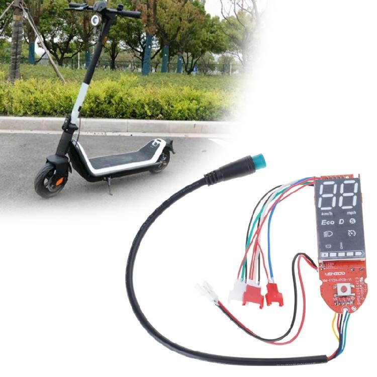 Large Screen Intelligent Fault Detection Electric Scooter Dashboard Instrument Meter for M365 Offering Clear Visibility