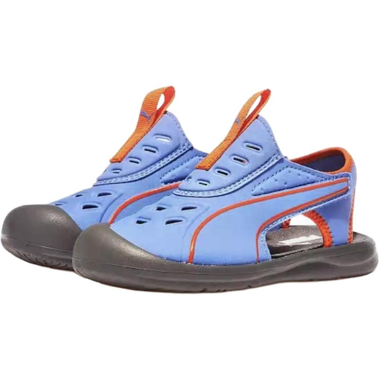 Puma Aquacat NU PS Casual Comfortable Versatile Fashion Simple Trendy Campus Creek Water Leisure Clogs Low Top Sandals Kids sandals Blue 397624-02