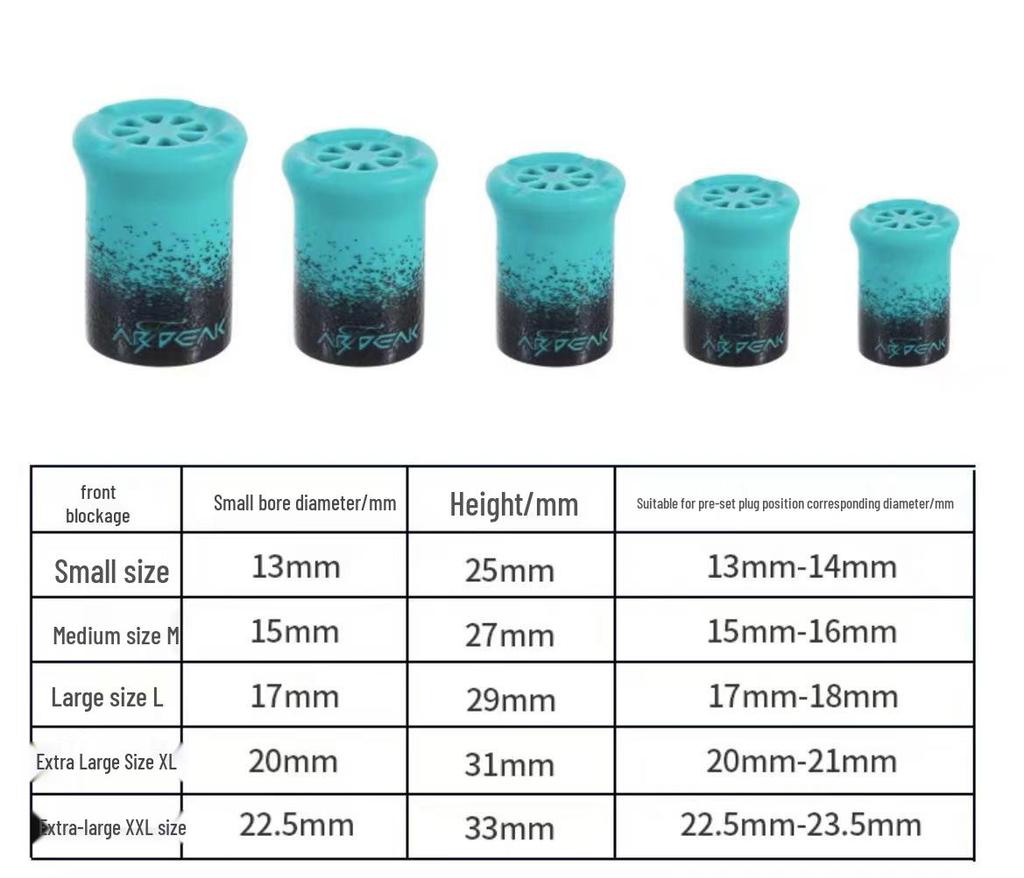 Oqi Peak Silicone Fishing Rod Stopper and Handle Cover Set