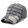 Holes Baseball Cap Men's Sunshade Cap Outdoor Sunscreen Cap