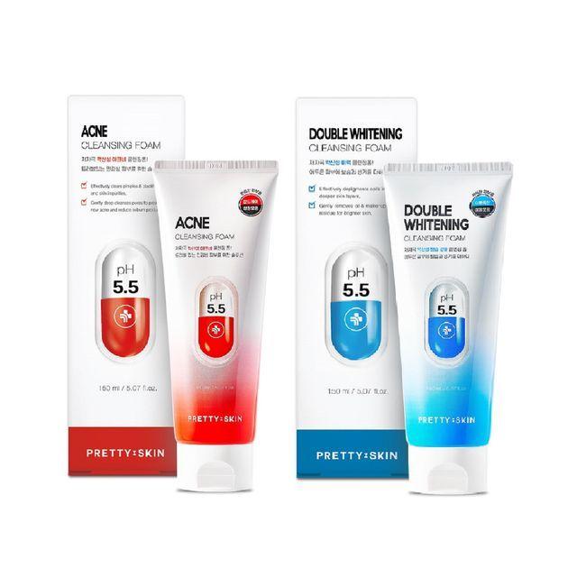 

Красивая кожа - Очищающая пенка - 2 вида Acne