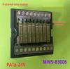 MISUMI 24V 5A 8-Channel Relay Module Terminal Block MWS-B3006