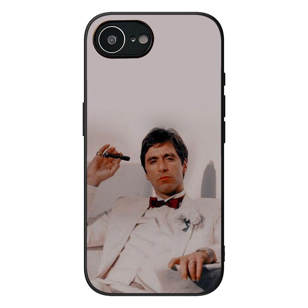 For Samsung Galaxy S25 S24 S22 S23 FE Ultra Plus A56 A05 A06 A15 A16 A55 S7 Edge Case S-Scarfaces Al Pacinos Tonys Montanas