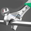 Y5GD Large Open Adjustable Spanner Light Weight Wrench Tool Household Maintenance
