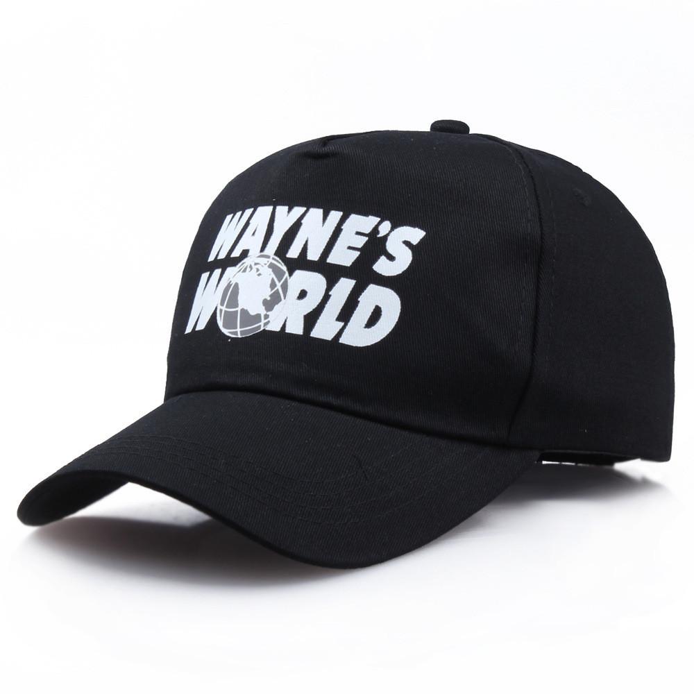 Printed Waynes World Baseball Cap Outdoor Cotton Sun Protect Unisex Hat Casual