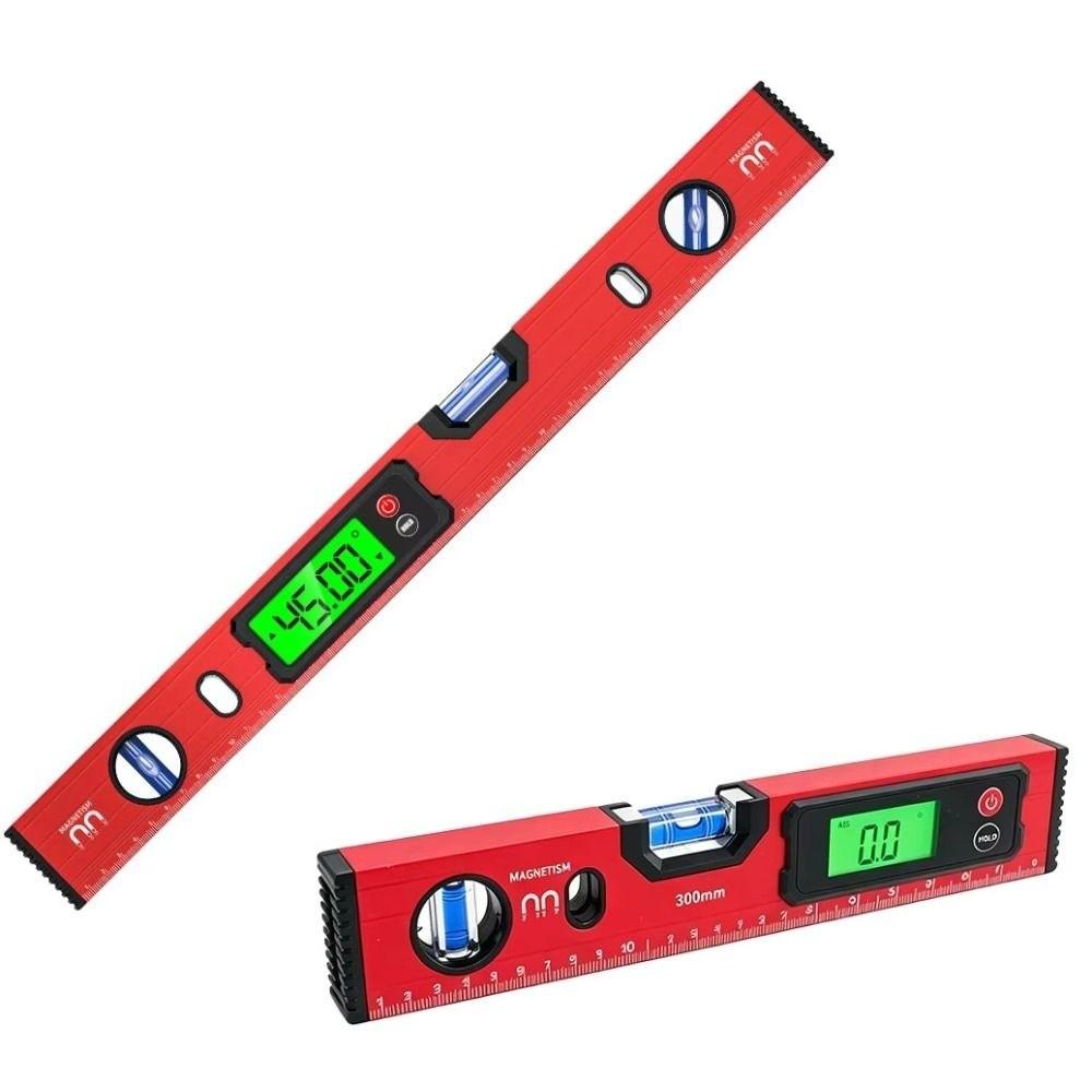 30/40/50/60/80/100cm Digital Level Ruler 0-90° Range Digital Spirit Level Angle Finder 90 Degree
