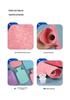 500ml Cartoon Print Hot Water Bottle with Thick Cloth Cover - Old-Fashioned Hand Warmer