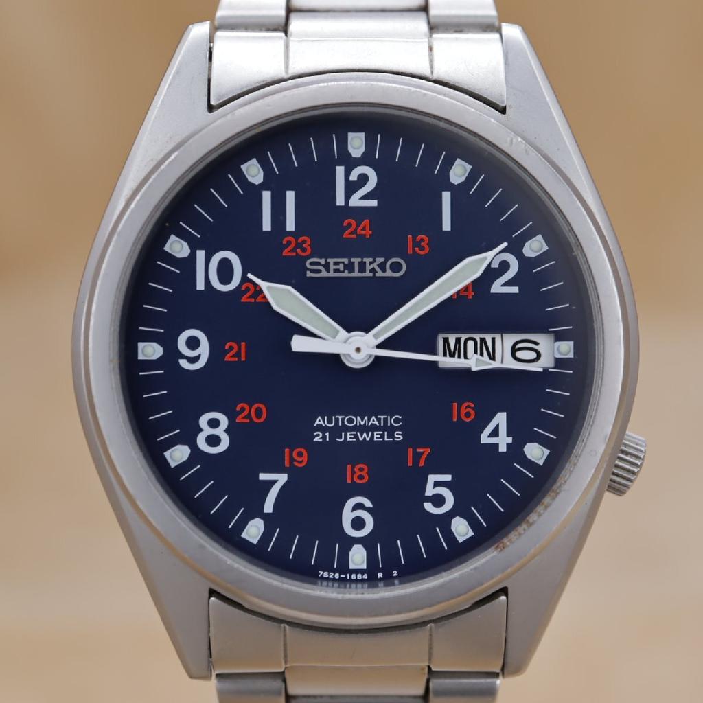 SEIKO AUTOMATIC Automatic Watch 35mm 2000 Model CH604 7S26-3060 Men's [6-Month Warranty]