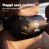 For Ergonomic Nappa Leather Car Neck Pillow Comfortable Driving Corsa Mokka Astra Cascada Adam Insignia Meriva Vectra