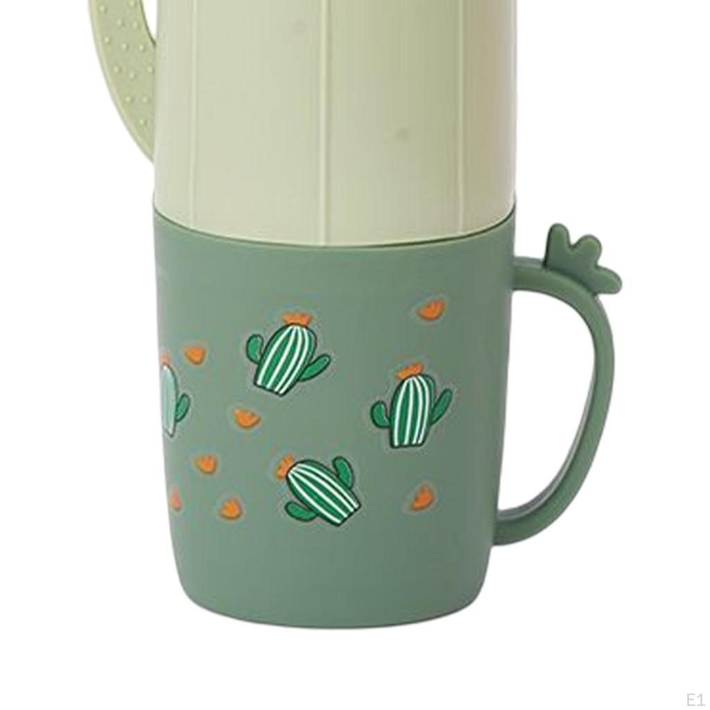 Multifunctional Travel Toothbrush Case Portable Towel Storage Box ,Wash Cup Cartoon Toothpaste