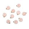 10Pcs Metal Enamel English Letters Charms Pendant For DIY Jewelry Making Necklace Bracelet Accessories