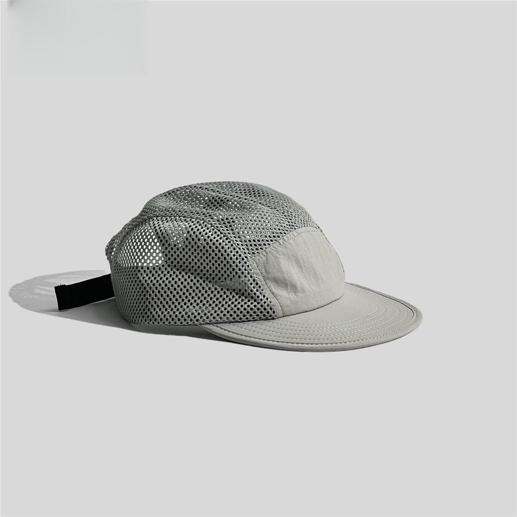 Summer Breathable Mesh Baseball Cap Japanese Peaked Cap Tooling Five-piece Cap