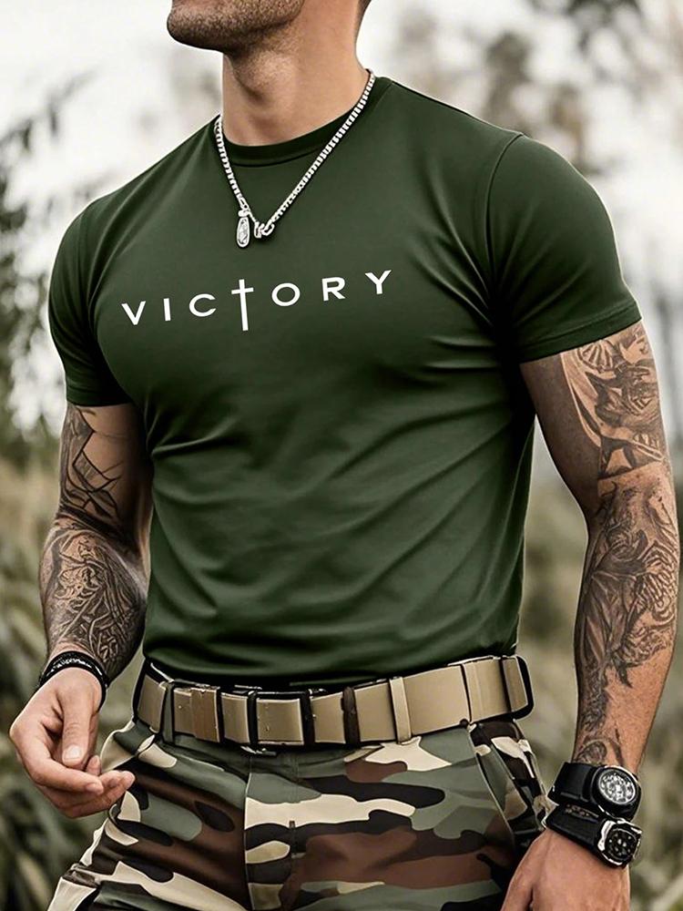 Camiseta Deportiva Casual para Hombre de Manga Corta, Holgada, de Secado Rápido, para Running al Aire Libre, Fitness, Entrenamiento, Gimnasio