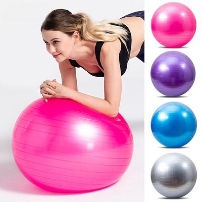 Yoga-Pilates-Ball für das Fitnessstudio, für Fitness, Ballon-Abdeckung, Workout über weichem, großem Übungsball, 45 cm, 55 cm, 65 cm, 75 cm, 85 cm, 95 cm