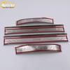 Stainless Steel Door Sill Trim for 12-15 CRV - Bright Strip Trunk Bumper Welcome Pedal Decoration
