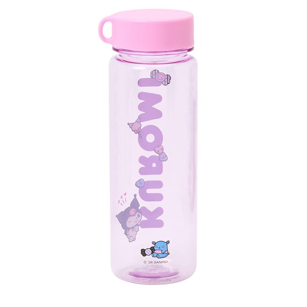Sanrio Doorzichtige Fles met Kuromi Direct Drink Koud Water 821489 Band, Ontwerp, Type, Alleen,