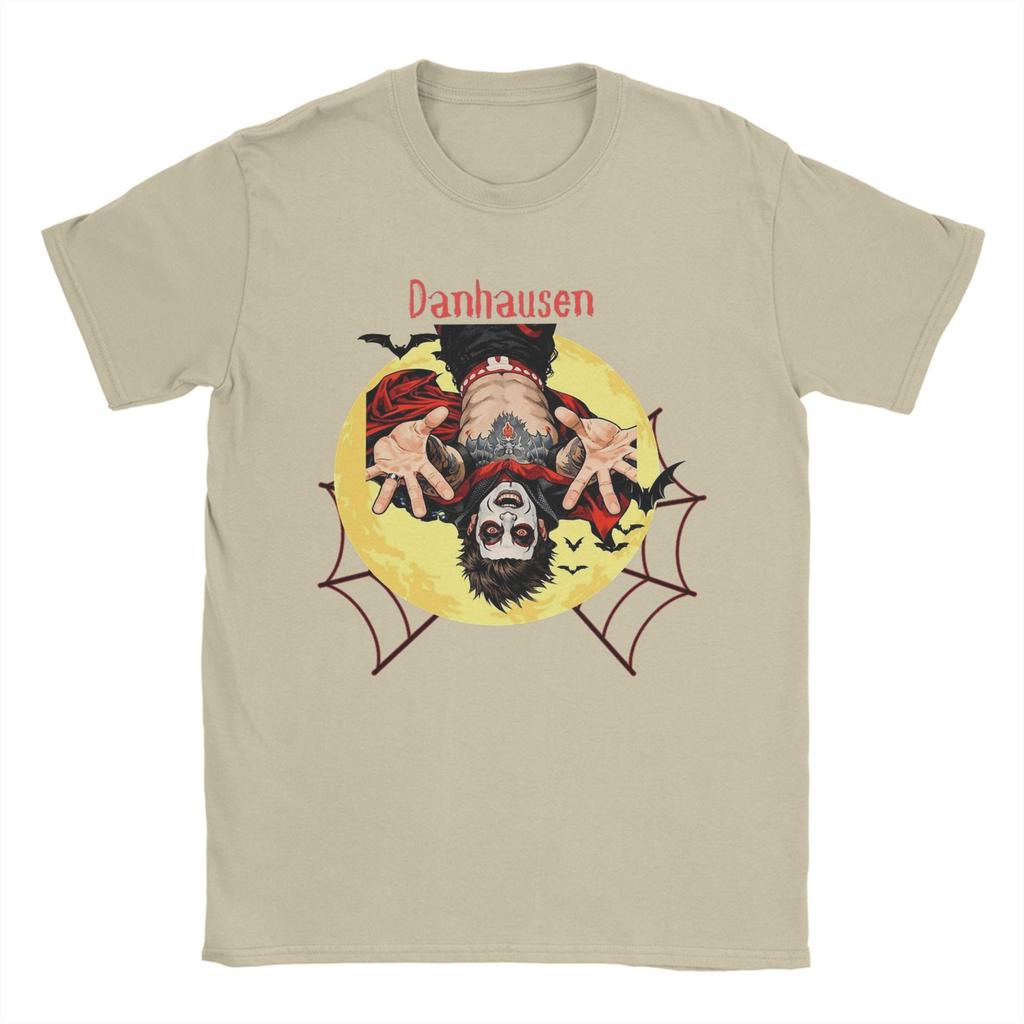 Humor Danhausen Funny Wrestling TShirts Men Crewneck 100 Cotton T Shirts Short Sleeve Tees Graphic Clothes