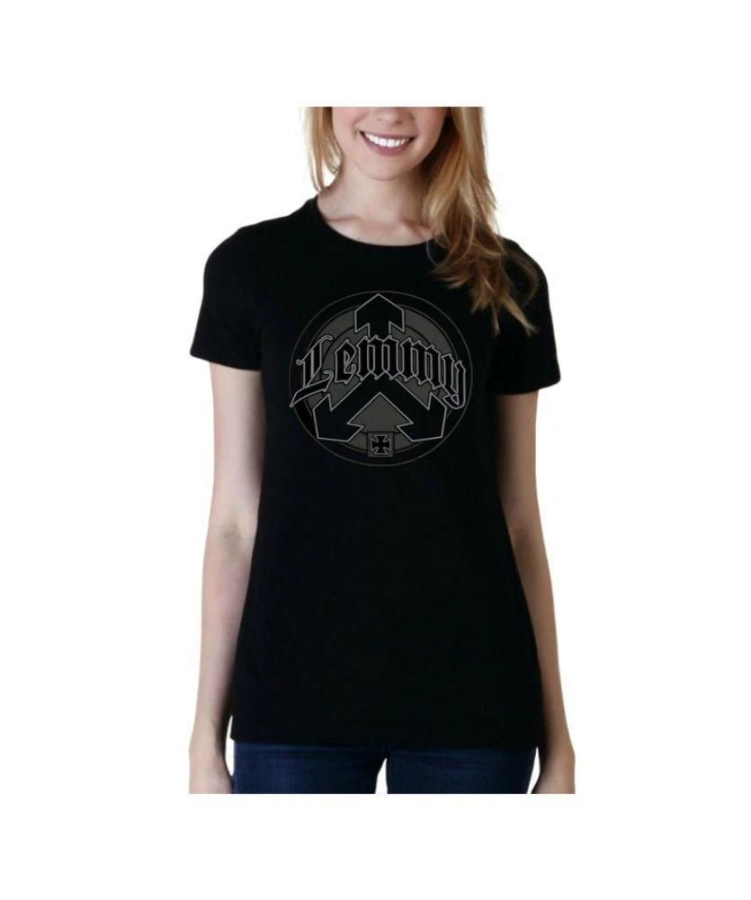 Motorhead Lemmy Kilmister Logo Band Music Album Song T-Shirt Juniors Size L, XL 3XL