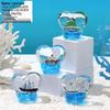 Panda Glitter Liquid Motion Hourglass - Decompression Toy & Acrylic Decoration Gift