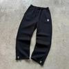ZYLLO Ležérní tepláky s potiskem mincí Y2K Streetwear Elastický pas Volný střih Tepláky Retro 90. léta Hip Hop Kalhoty Více barev