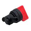 Plastic Petcock Switch Wear-resistant Leakproof Shut Off Valves Good Sealing Inline Fuel Tap Motorcycle Fixing Accessories