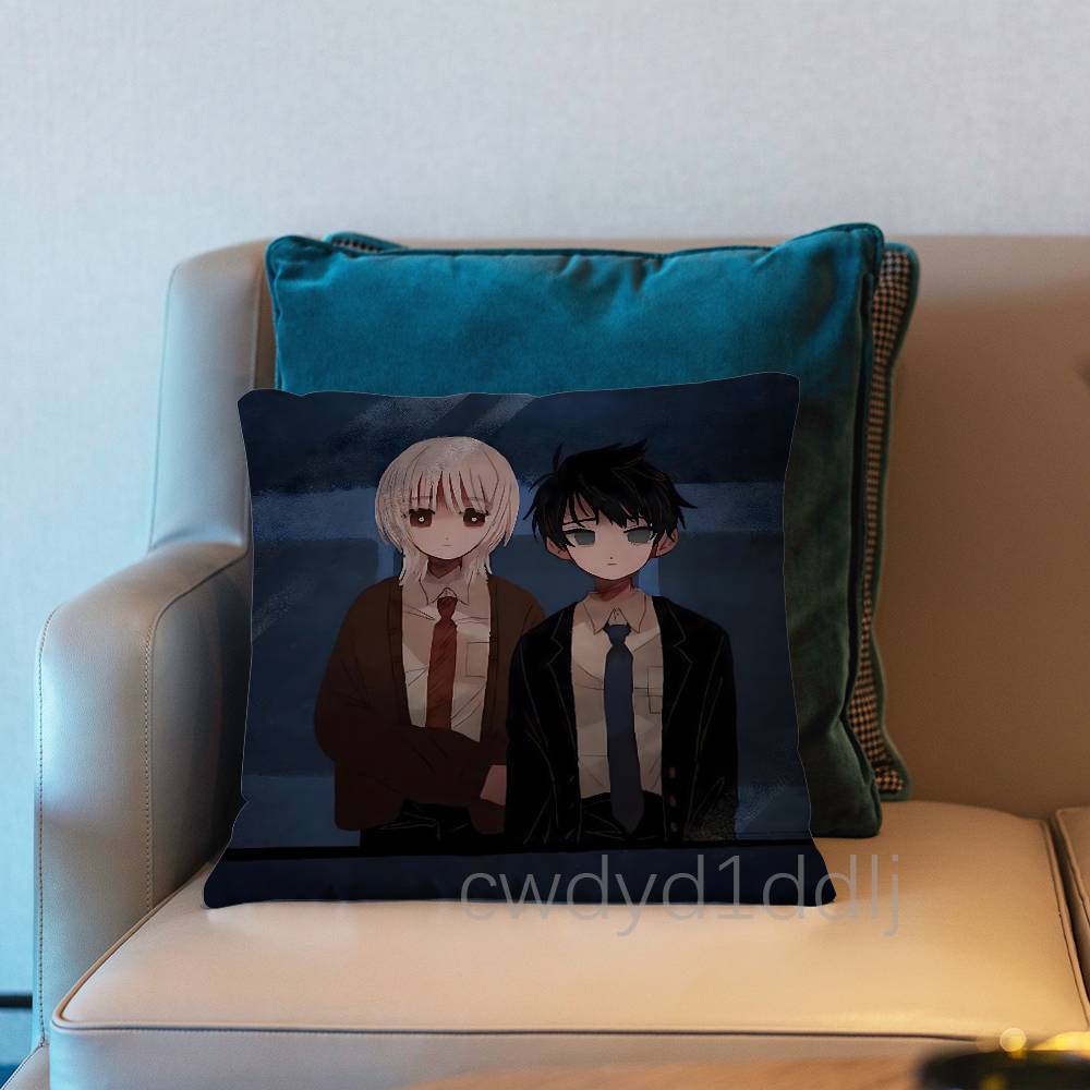 Anime SSaihate Station Pillow Case Cover Square Sofa With For Pattern Comfortable Cushion Suitable Of Room