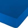 Naturals-Naturals Blue Fitted Sheet Bed of 90 (90x190cm)