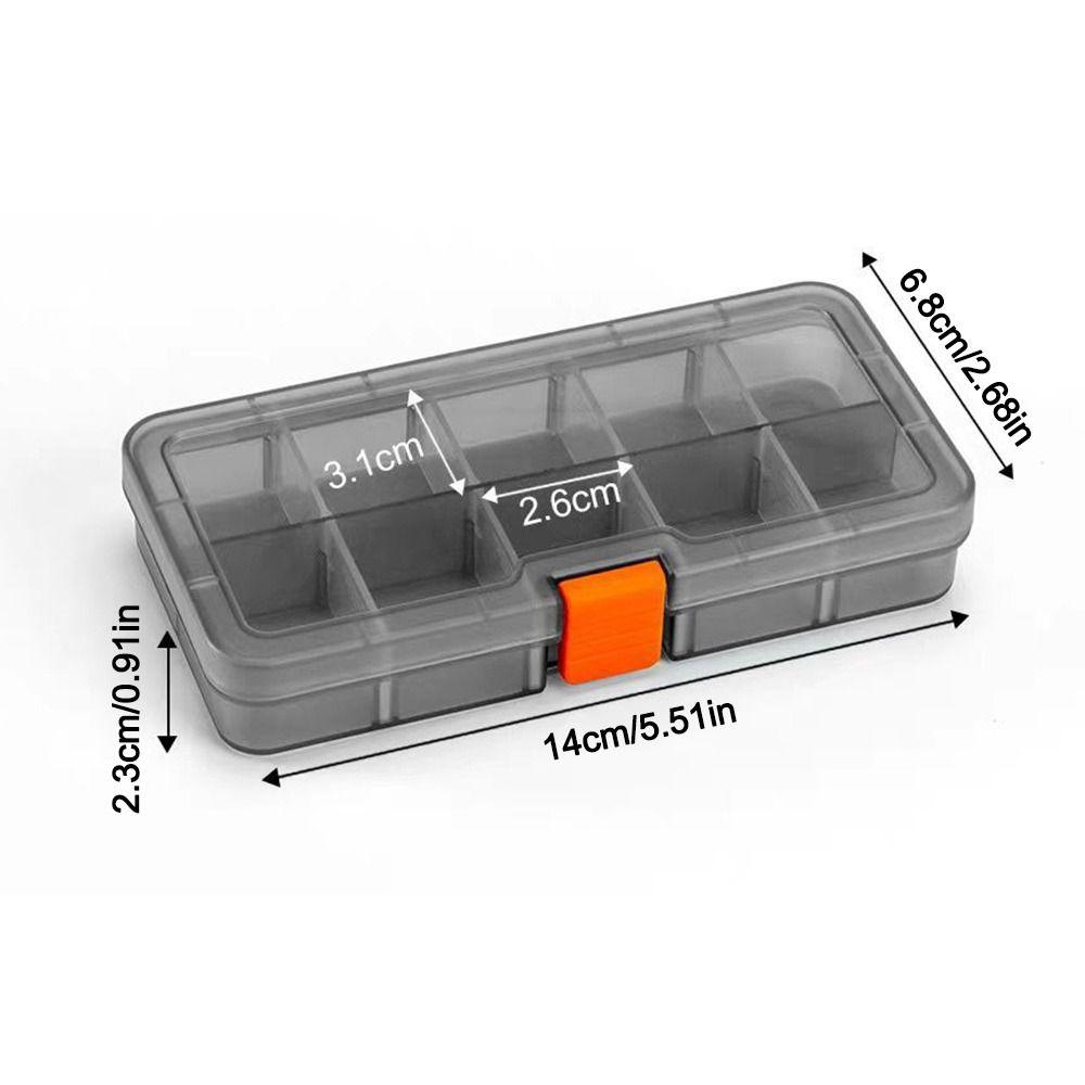 Adjustable Hardware Storage Box Removable Divider Storage Case New Small Parts Box
