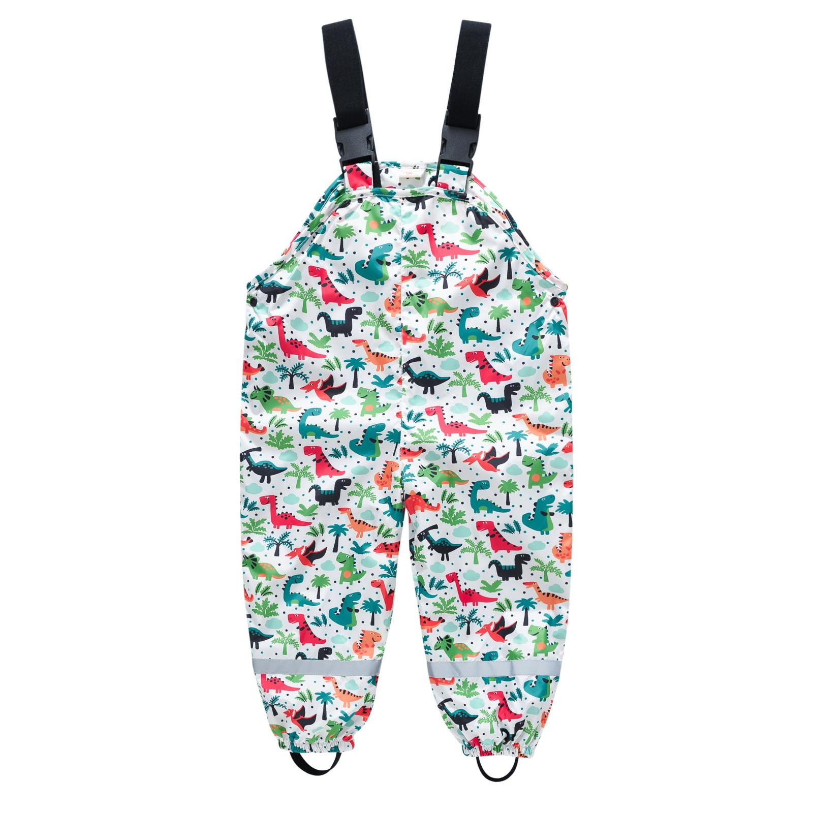 

Детские цельные дождевики Sagit, водонепроницаемые и водонепроницаемые уличные подтяжки 120