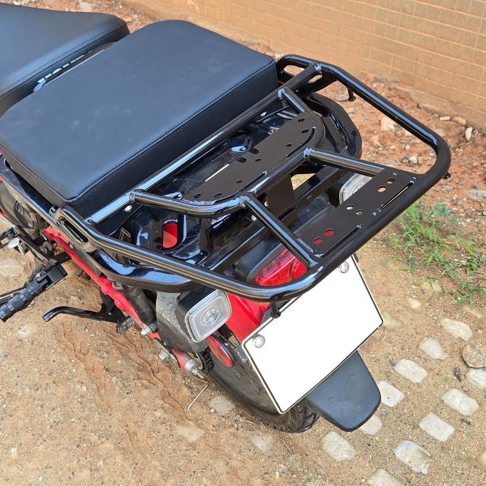Black Steel Rear Carrier for Honda Hunter Cub CT125 JA55 JA65