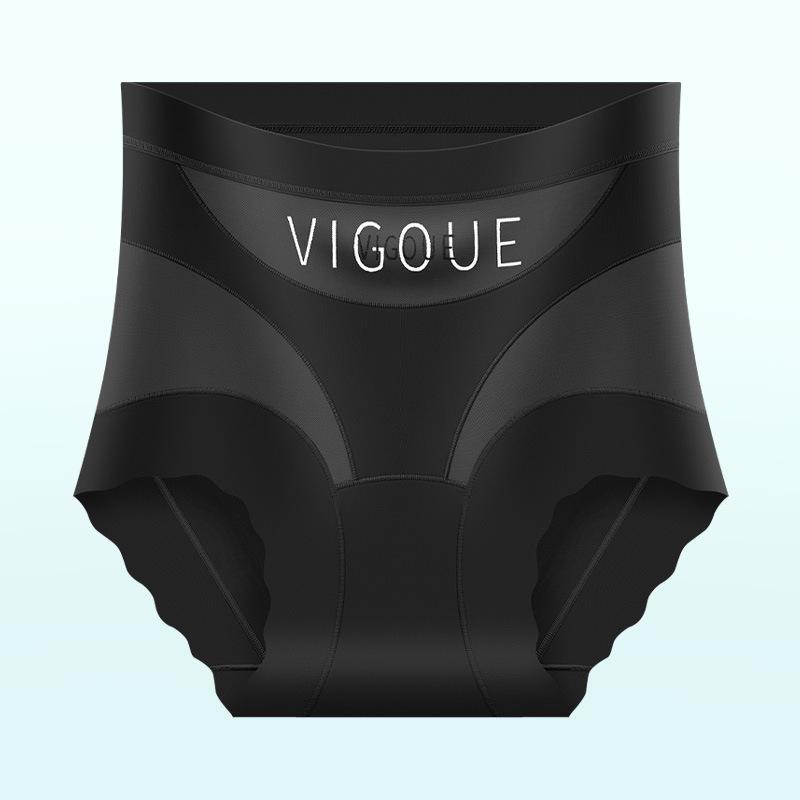 

Сетчатые трусики с высокой талией для контроля живота, подтягивающие ягодицы, легкие, дышащие, для женщин в Юго-Восточной Азии L [100-120]