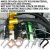 Msyuusr 70Pcs Fuel Line Clips, 3/8" 5/16" Plastic Fuel Tank Repair Kit, 7 Size Nylon Fuel Line Repair Kit, Auto Fuel Line Retainer Clips Replacement