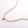 Natural Freshwater Pearl S925 Sterling Silver Necklace Pendant Women'S Fashion Light Luxury Versatile Collarbone Chain