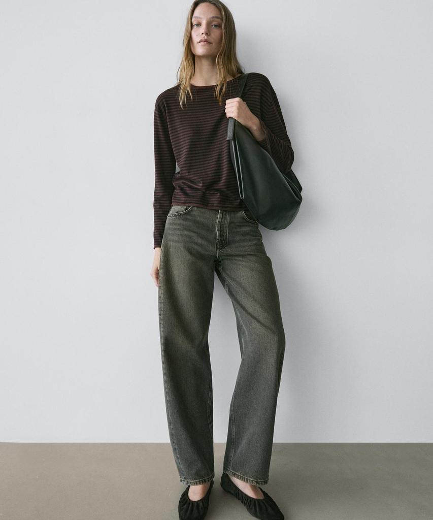 Masimodutti Balloon Midwaist Jeans