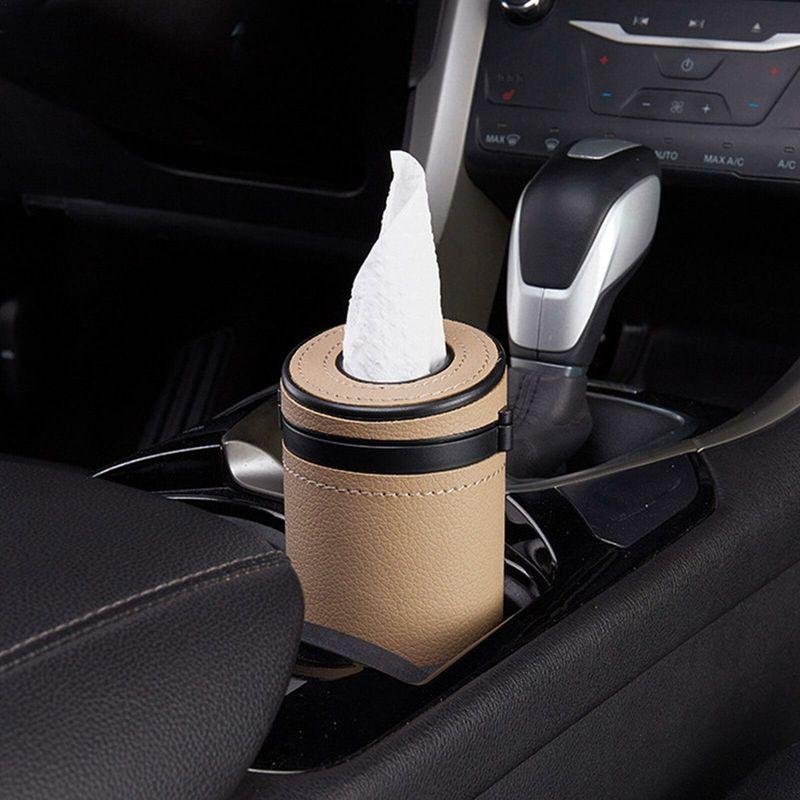 Tissue Box Cover Tube Napkin Car Office Paper Holder Paper Tube Pull Paper Bucket