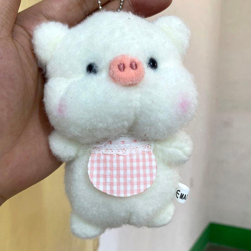

Boutique Cute Cute Pig Handbag Pendant Stuffed Pendant 4-Inch Creative Doll Doll Girl Gift Pink(13cm pocket pig) About 13cm