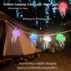 Jellyfish Cartoon Led Nihgt Light Voice Control Gradient Cute Rotating Jellyfish Hanging Bedside Lamp Rgb Table Lamps Room Decor