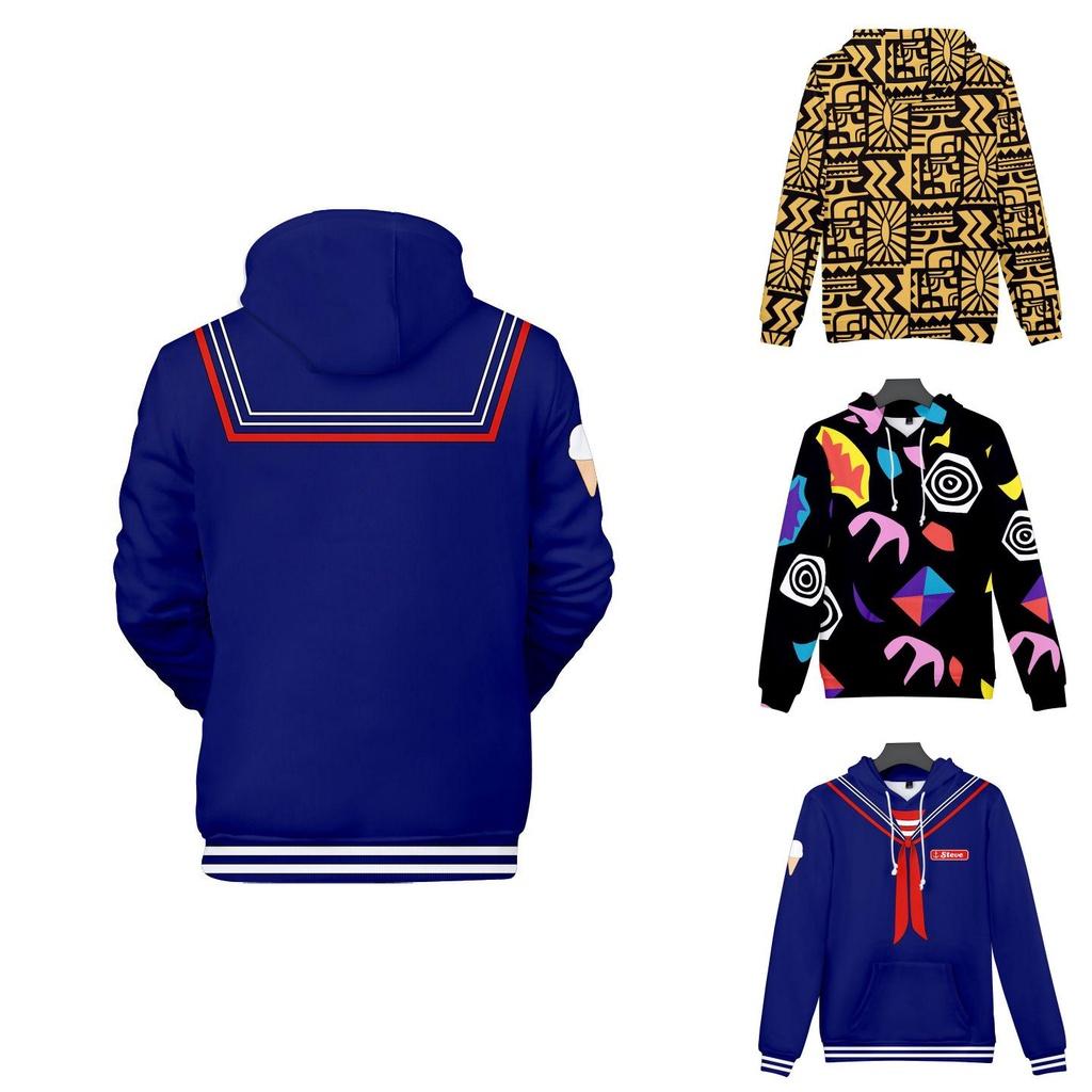 Stranger Things Scoops Ahoy Robin Steve Eleven Cosplay Hoodie For Halloween Costume