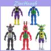 Set Vibrant 5buc Figurine de Acțiune Light Five Nights At Freddy's Pentru Toppere de Tort