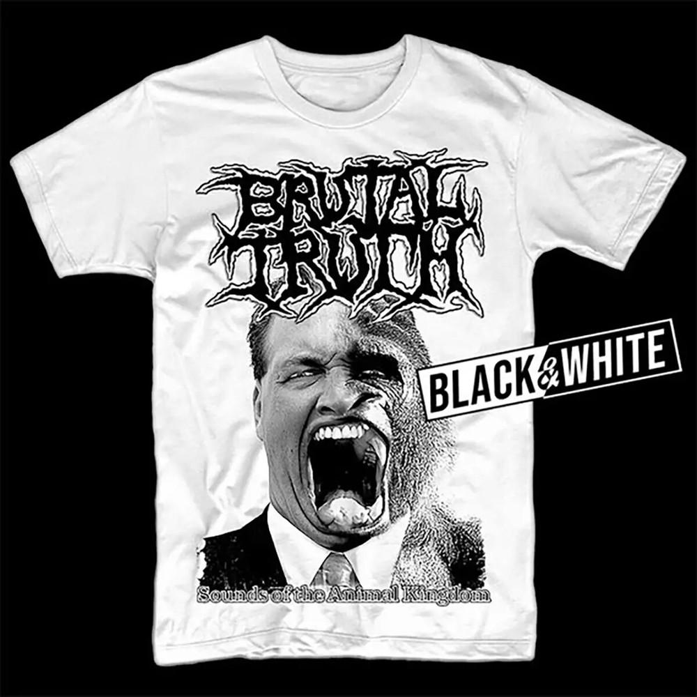 

Редкая футболка с коротким рукавом группы Brutal Truth S-5XL Унисекс футболка XXL