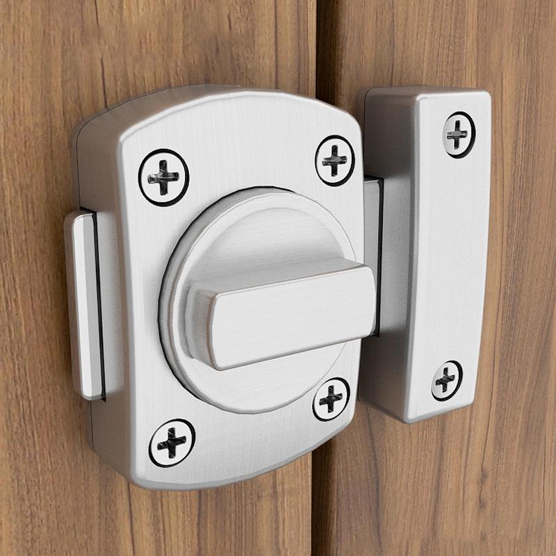 Încuietoare de ușă Cârlig din metal turnat Încuietoare de blocare Uși de toaletă Încuietoare de poartă glisantă în unghi drept