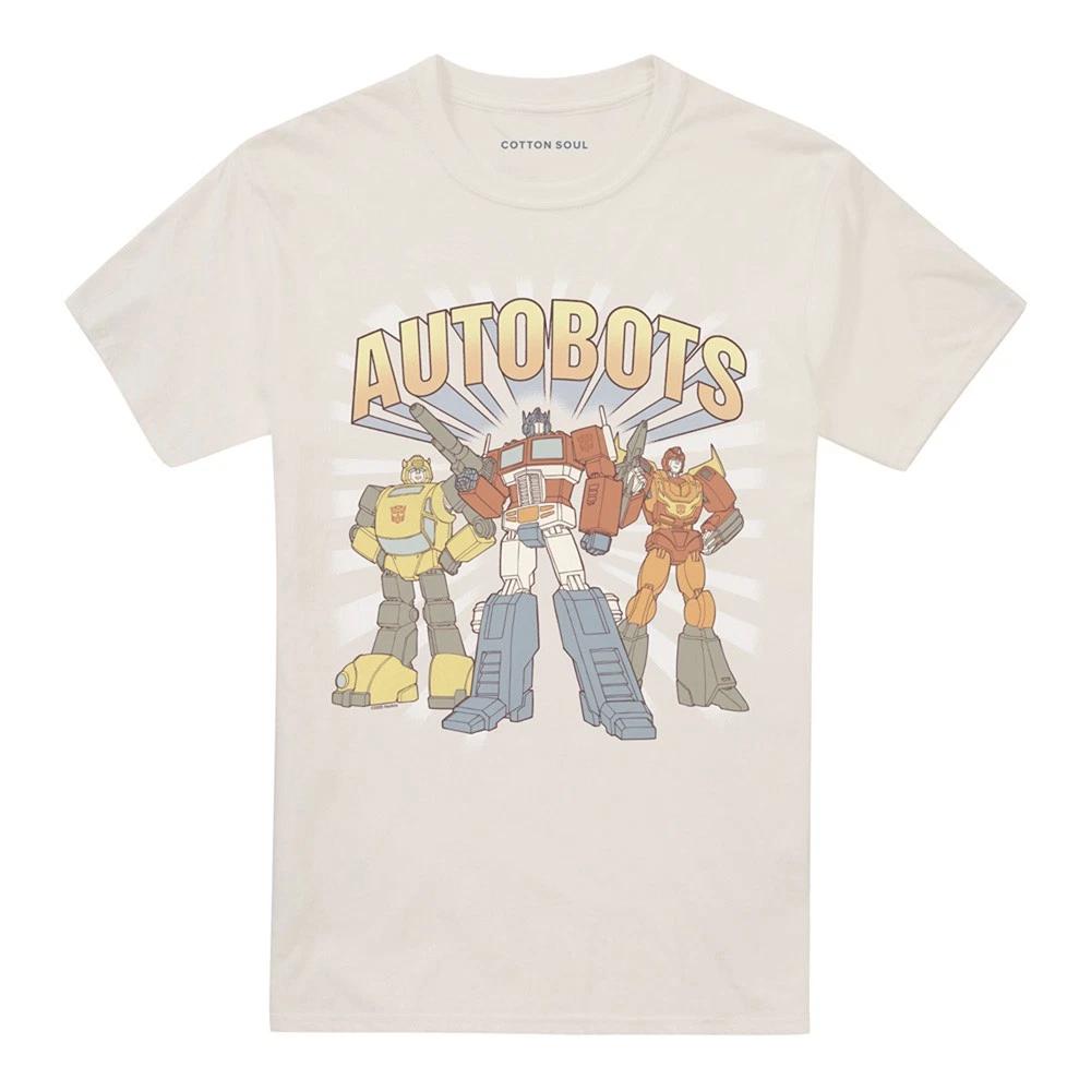 Transformers Generations Autobots Gen 1 Vintage Heroes 100% Cotton T-shirt Mens Tees Top S-4XL, Natural S