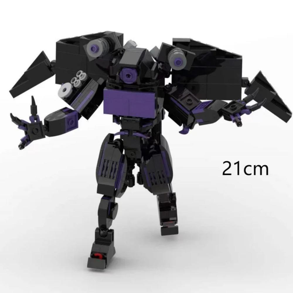 Skibidi Toilet Building Blocks Toy Titans Cameraman Speakerman Drillman TV Man Woman Camera Speaker Man G Drill Man Figure Toy