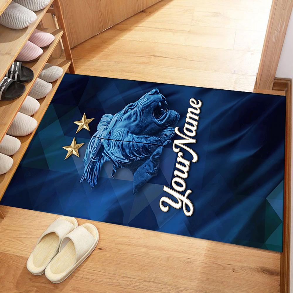 Fc Zenit Saint‑petersburg 55 Customizable Name Carpet Perfect for Game Room Dining Room Bedrooms Balcony Antislip Carpet Anime Office Decor